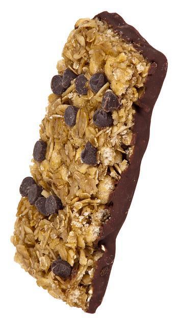 Banana and chocolate energy bar